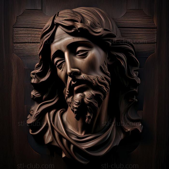 3D model st jesus (STL)